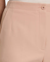 BETH Mid-Rise Flared Pant in Soft Stretch Crepe