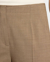 DELLA Straight Leg Pants in Stretch Wool
