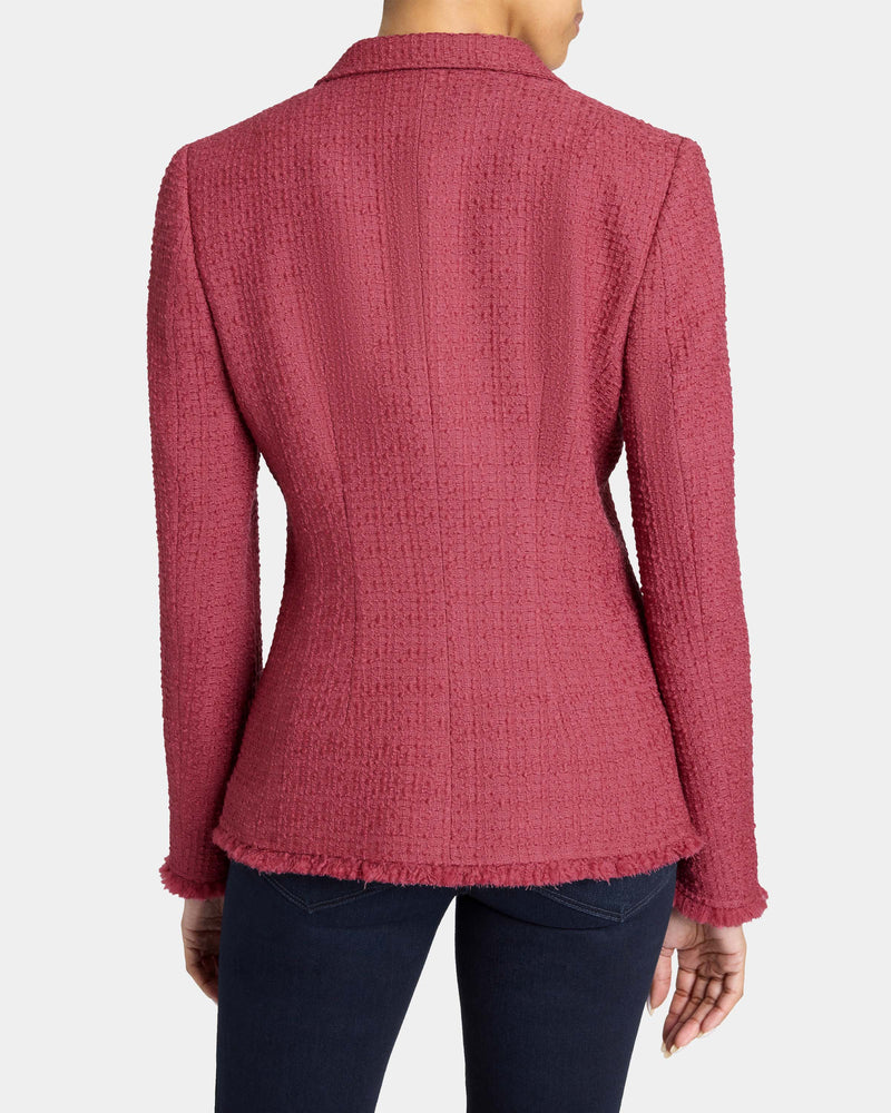 ALAIA Double-Breasted Tweed Jacket