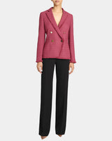 ALAIA Double-Breasted Tweed Jacket