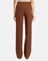 DELLA Straight Leg Pants in Soft Stretch Crepe