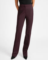AMARA Straight Leg Pant in Virgin Wool Stretch.