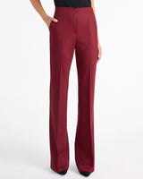 BETH Flared Pant in Virgin Wool Stretch