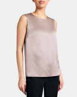 DEMI Sleeveless Top in Silk Charmeuse