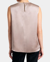 DEMI Sleeveless Top in Silk Charmeuse