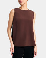 DEMI Sleeveless Top in Silk Charmeuse