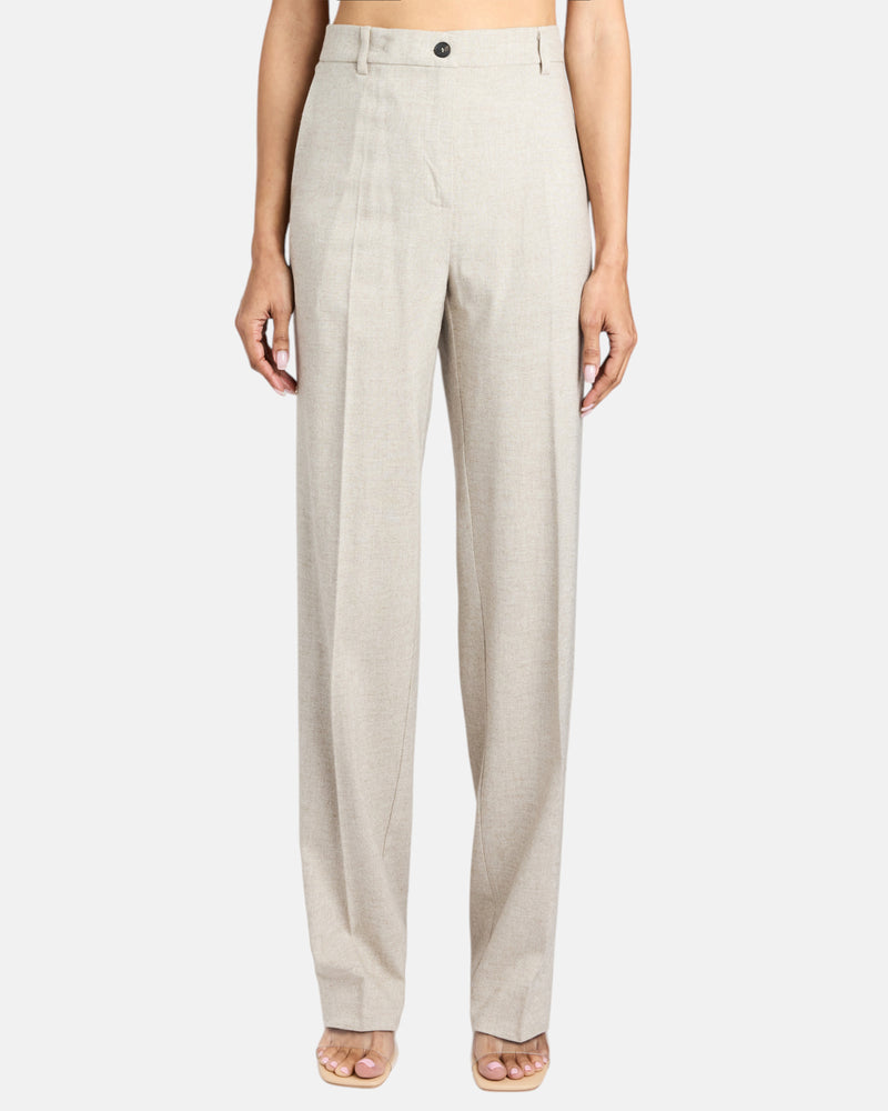CLARICE Straight Leg Pants in Soft Viscose Blend