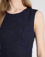 BRITTA Midi Sheath Dress in Luxury Tweed