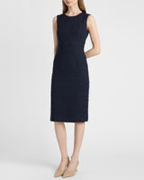 BRITTA Midi Sheath Dress in Luxury Tweed