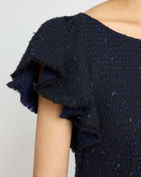DESTE Sheath Dress in Luxury Tonal Tweed
