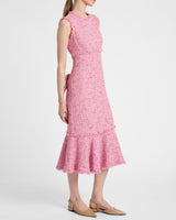 ANDI Sleeveless Sheath Tweed Dress