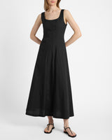 PAGINA Sleeveless Maxi Cotton Dress