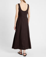 PAGINA Sleeveless Maxi Cotton Dress