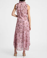SASHA High-low Dress in Floral Georgette