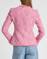 CYNTHIA Jacket in Luxury Cotton Blend Tweed