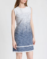 ARETHA Sleeveless Shift Ombre Dress