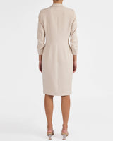 LIBRA Modern Blazer Dress in Soft Stretch Crepe