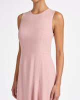 KAYLA Sleeveless Asymmetric Fit and Flare Dress