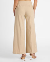 THEA Cropped Wide Leg Pants in Stretch Cotton