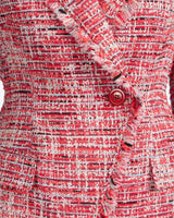 MALLI Single Button Jacket in Modern Tweed