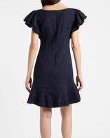 DESTE Sheath Dress in Luxury Tonal Tweed