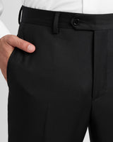 ROMA2 Super 130's Bi-Stretch Wool Trousers