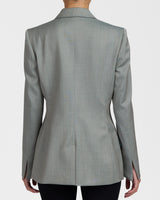 JESS Single Button Jacket in Virgin Wool Super 100's