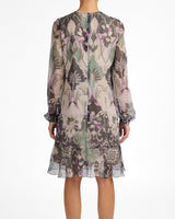 DRAKE Silk Printed Dress