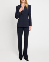 JESS Single Button Jacket in Soft Stretch Crepe