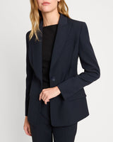 JESS Single Button Jacket in Soft Stretch Crepe