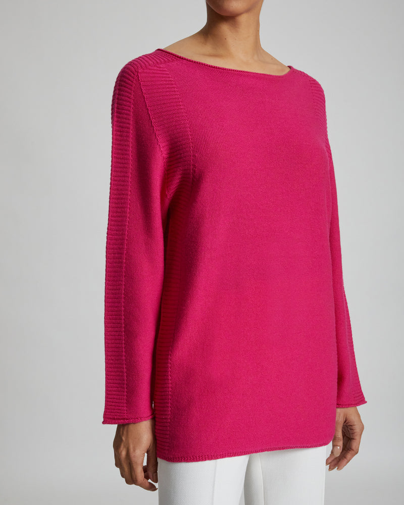 CHRISTINA Relaxed Sweater in Merino Wool
