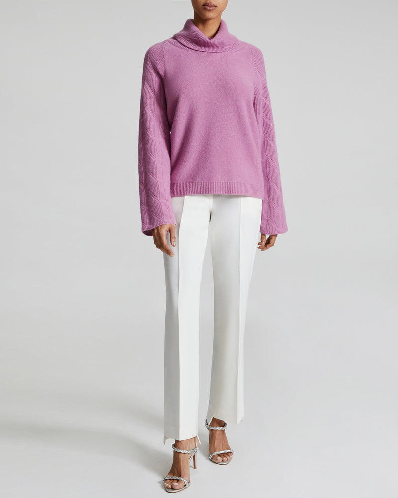DANA Cowl Neck Sweater with Bell Sleeves