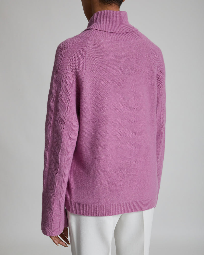 DANA Cowl Neck Sweater with Bell Sleeves