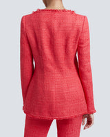 ELARA Tweed Double-Breasted Jacket
