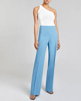 MARTINA Straight Leg Pant in Stretch Crepe