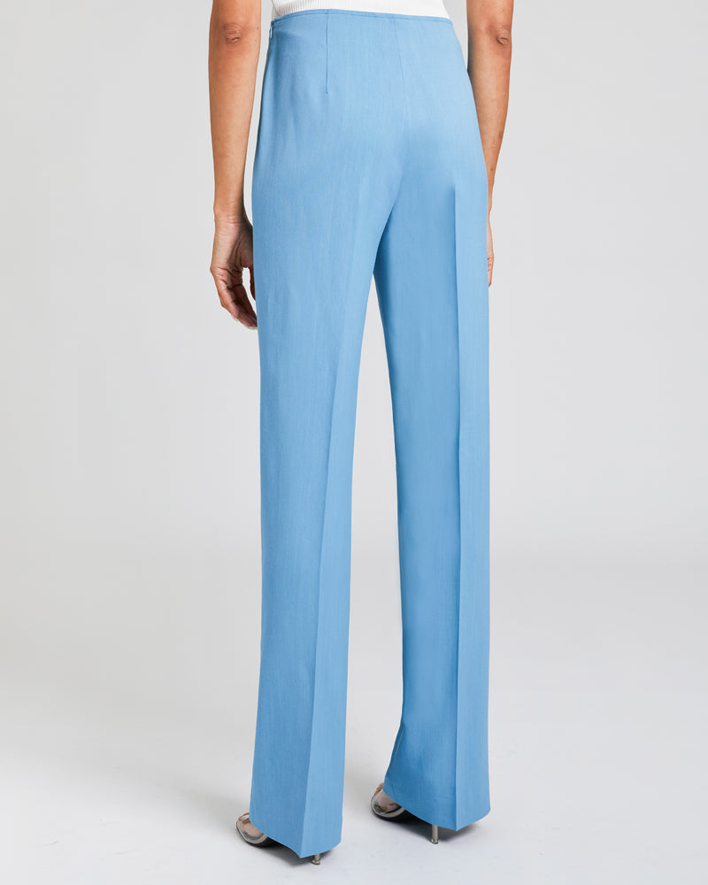 MARTINA Straight Leg Pant in Stretch Crepe