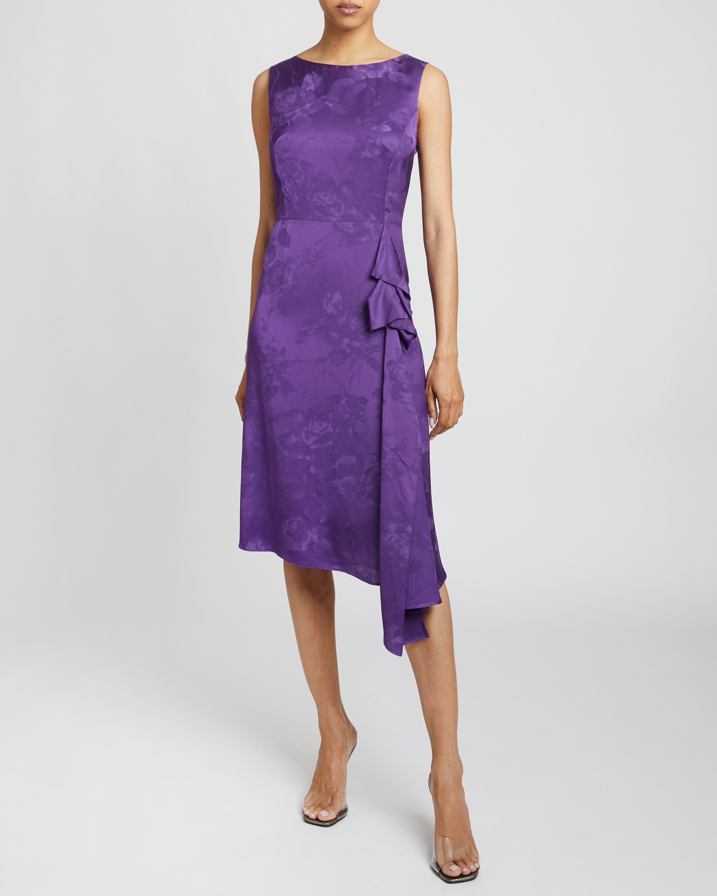 リルアー　Meandering Jacquard pencil dress Meandering Jacquard pencil dress｜LE'RURE