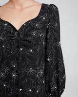 NORA Abstract Floral Shift Dress