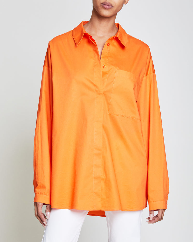 PAM Oversized Poplin Shirt