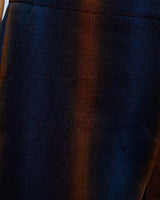 PRIMA Straight Leg Pant in Ombre Striped Velvet
