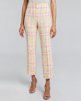 ROMA Straight Ankle Length Pant in Modern Tweed