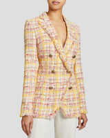 SABA Double Breasted Tweed Jacket