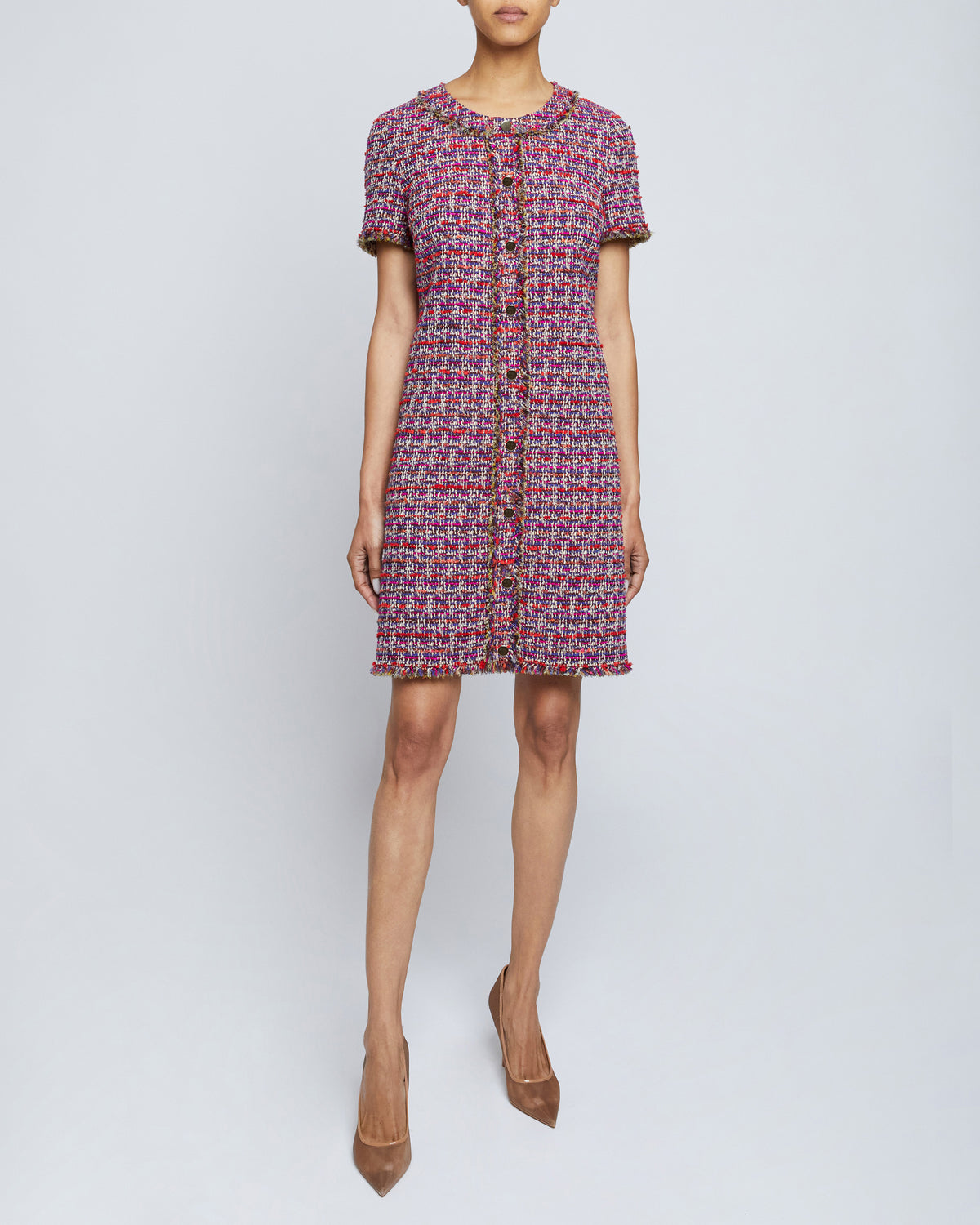 セオリー☆2022SS☆Preston Tweed Feminine Slim 00000000_zi_b151a35b-f8d2-4835