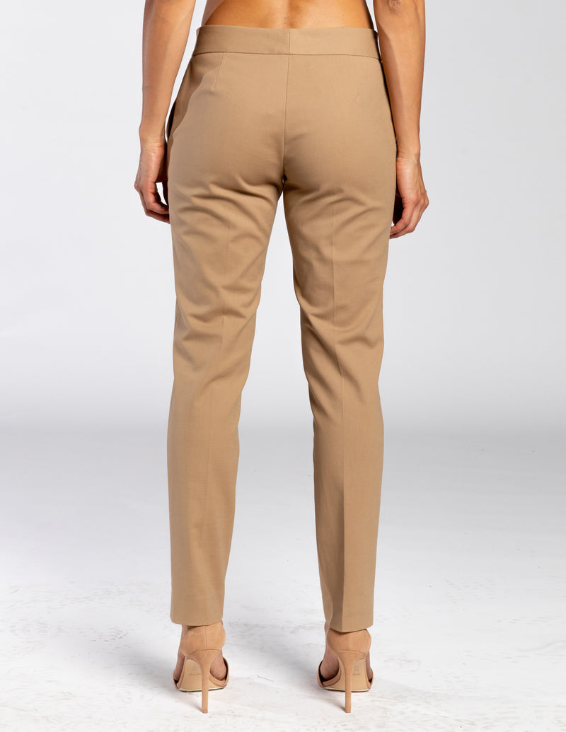 GWEN1 Slim Pant in Brushed Cotton