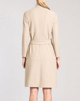 SHELBY Turtle Neck Sheath Cashmere Dress