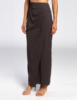 YEDA Maxi Wrap Jersey Dress