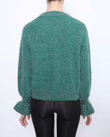 ERIN Crew Neck Fancy Wool Sweater