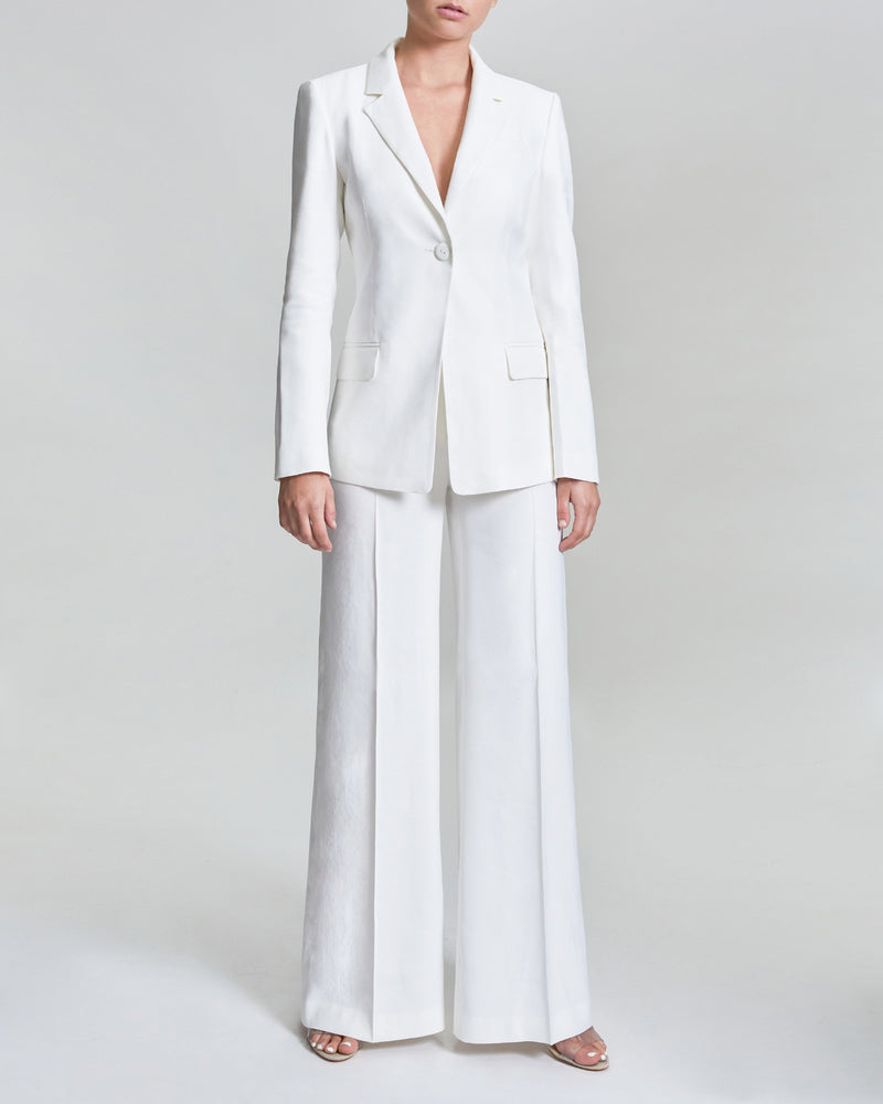 JOJO Linen Blend Relaxed Blazer