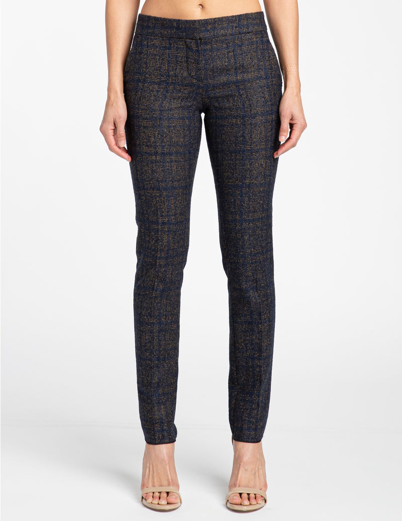 GWEN1 Slim Wool Flannel Pant
