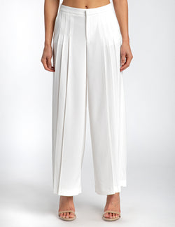 REXA Wide Leg Pant with Front Pleats